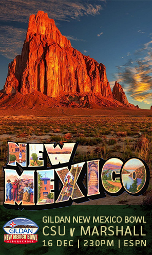 Gildan New Mexico Bowl Mini Poster